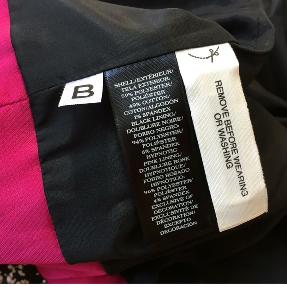 Ann Taylor Monochrome Textured Blazer - Picture 5 of 8